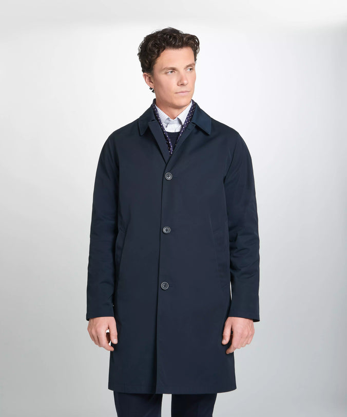 Navy Blue Unlined Modern Mac