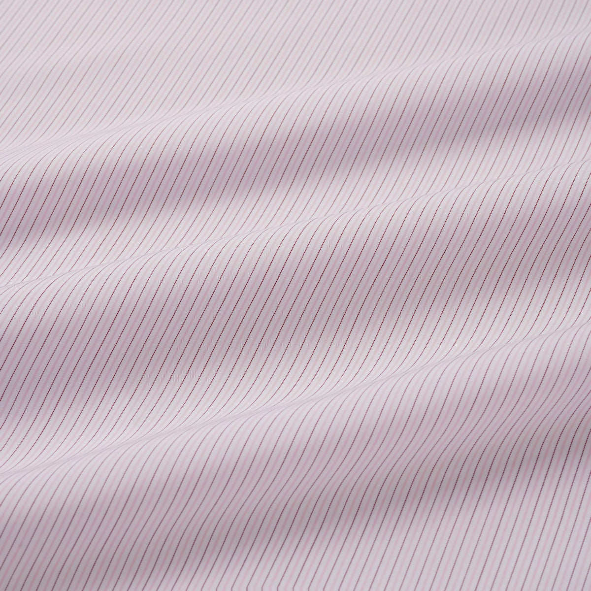 Pale Pink & White Tailored Fit Formal Fine Vintage Stripe Shirt