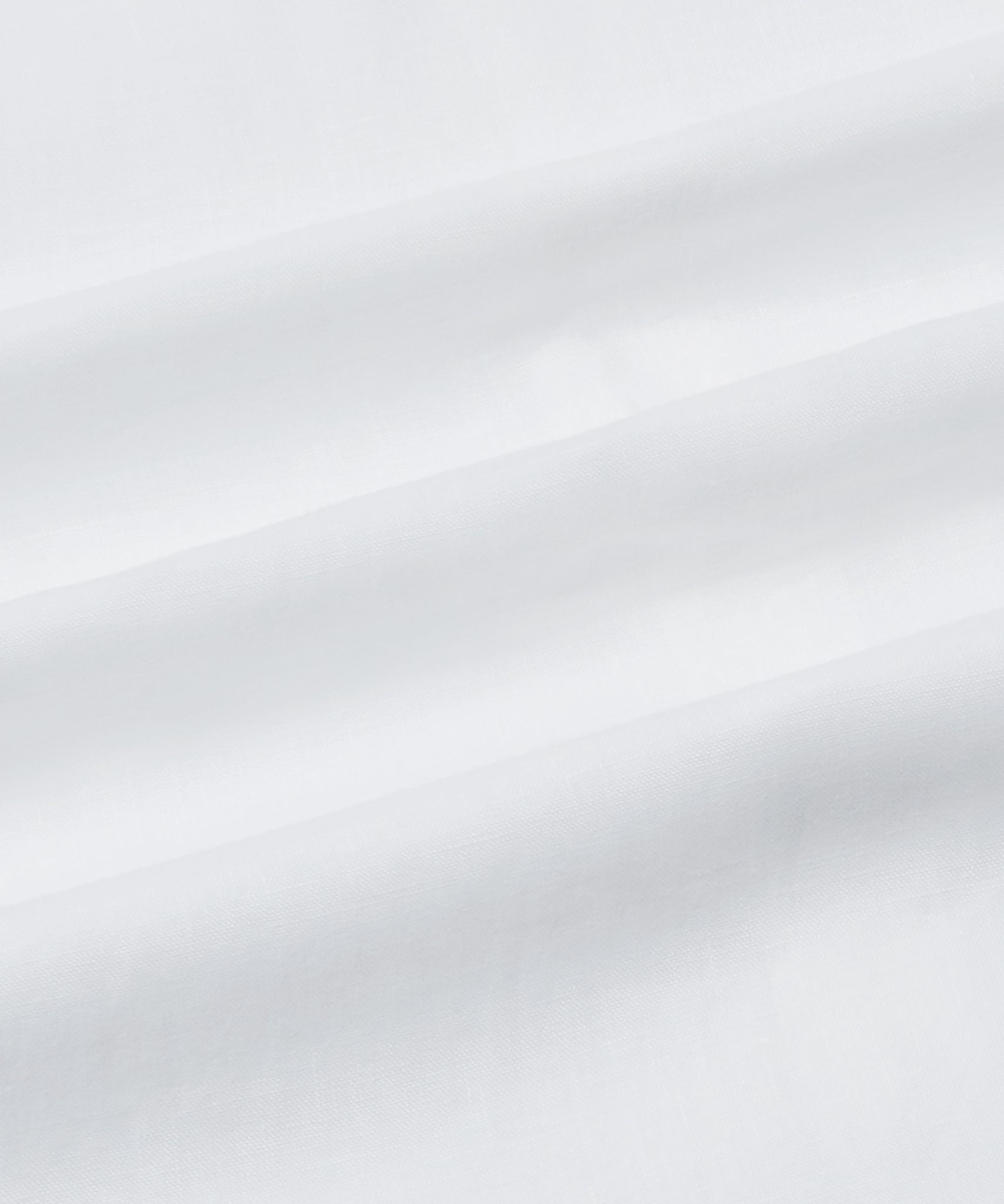 White Slim Fit Essential Linen Formal Shirt